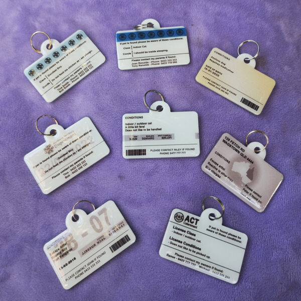 Custom Australian Driver Licence Pet ID Tag - Image 3