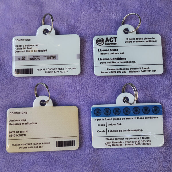 Custom Australian Driver Licence Pet ID Tag - Image 10