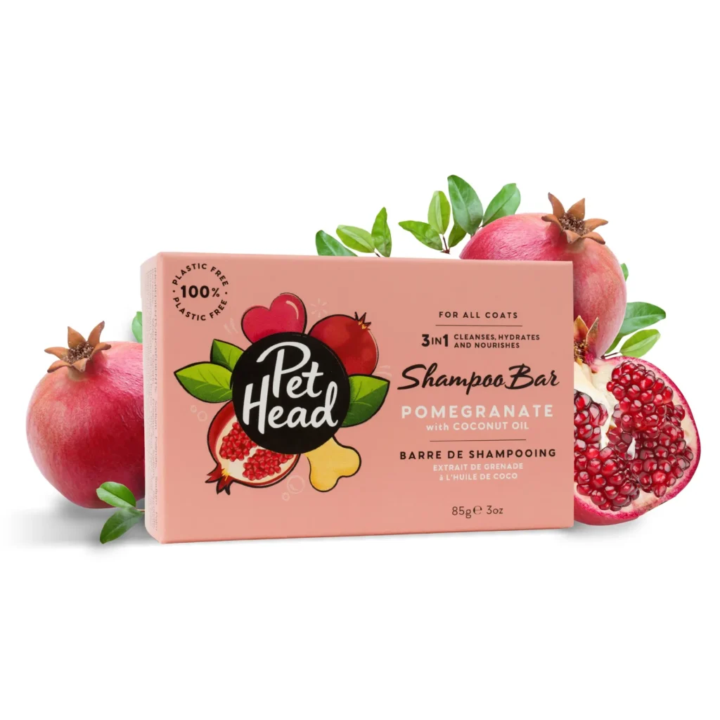 Pet Head – 3-in-1 Pomegranate Shampoo Bar