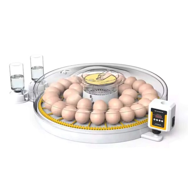 Automatic 35 Egg Incubator - Dual Power System, Humidity Control