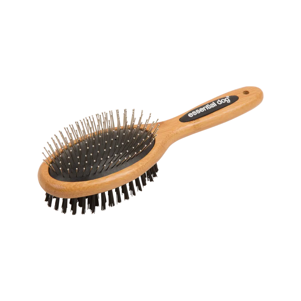 Essential Dog – Natural Bamboo Two Sided Brush
