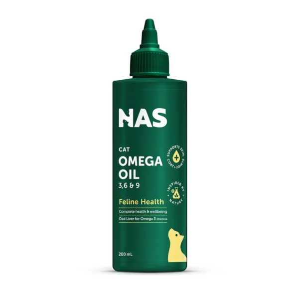 Natural Animal Solutions – Omega Oil 3, 6 & 9 Feline Health
