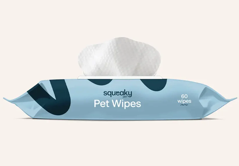 Product Spotlight: Squeaky Probiotic Pet Wipes