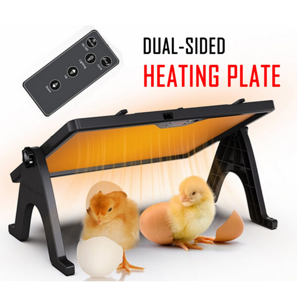 Dual Sided Heat Plate Chick Brooder With Remote Control