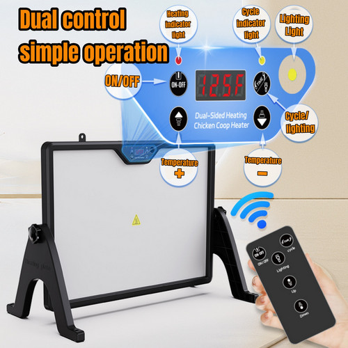 Dual Sided Heat Plate Chick Brooder With Remote Control - Image 4