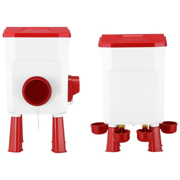 Poultry Feeder & Waterer Set (8KG, 7L)