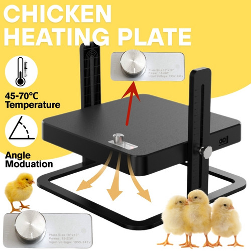15-22W Chick Brooder Heating Plate w/ Adjustable Temperature - Image 2
