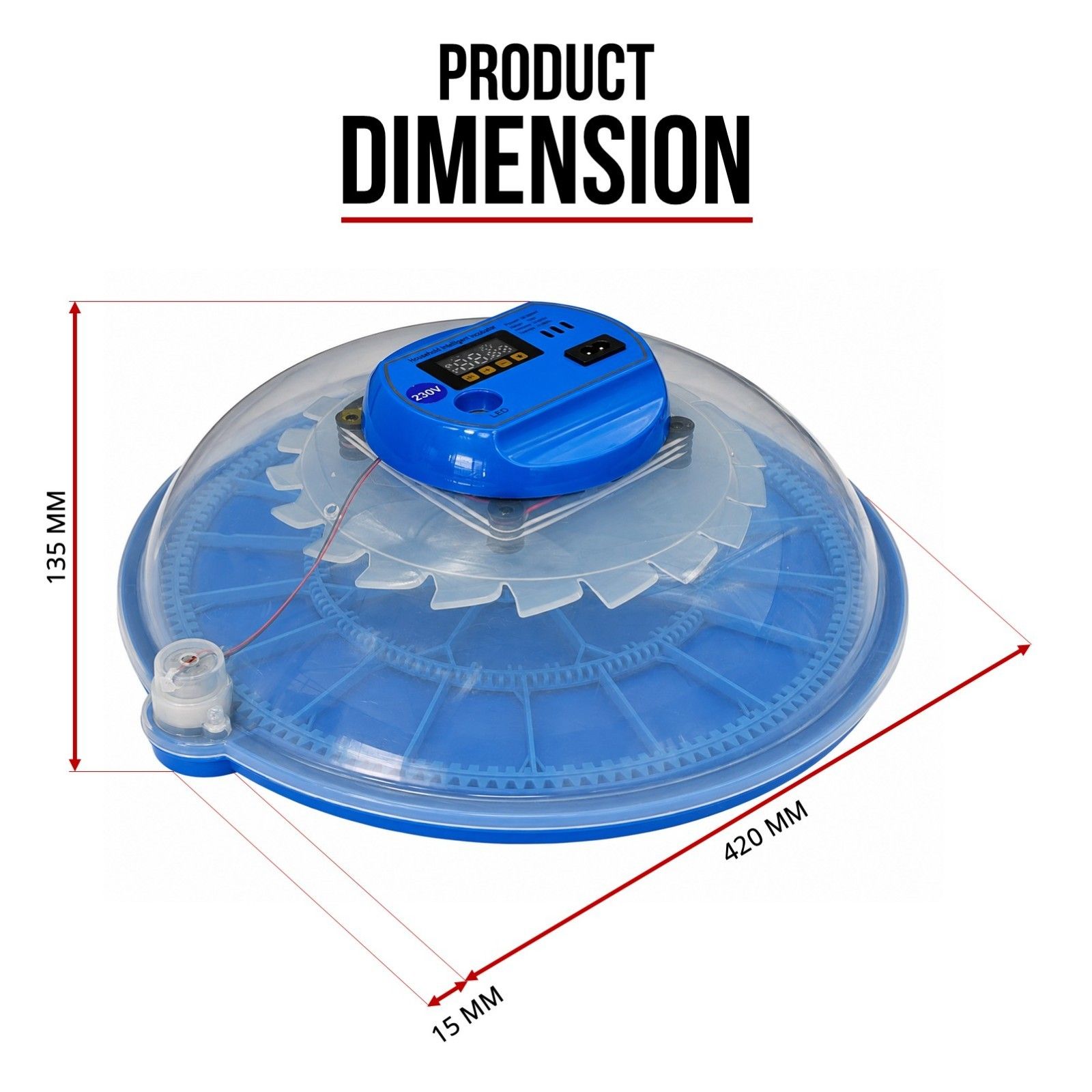 Kingtech Automatic 26 Egg Incubator - Image 9
