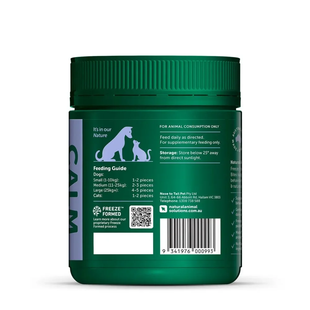 Natural Animal Solutions – Freeze Formed™ Calm Health Bites - Image 4
