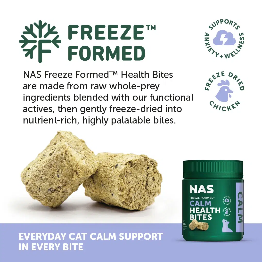 Natural Animal Solutions – Freeze Formed™ Feline Calm Health Bites - Image 2