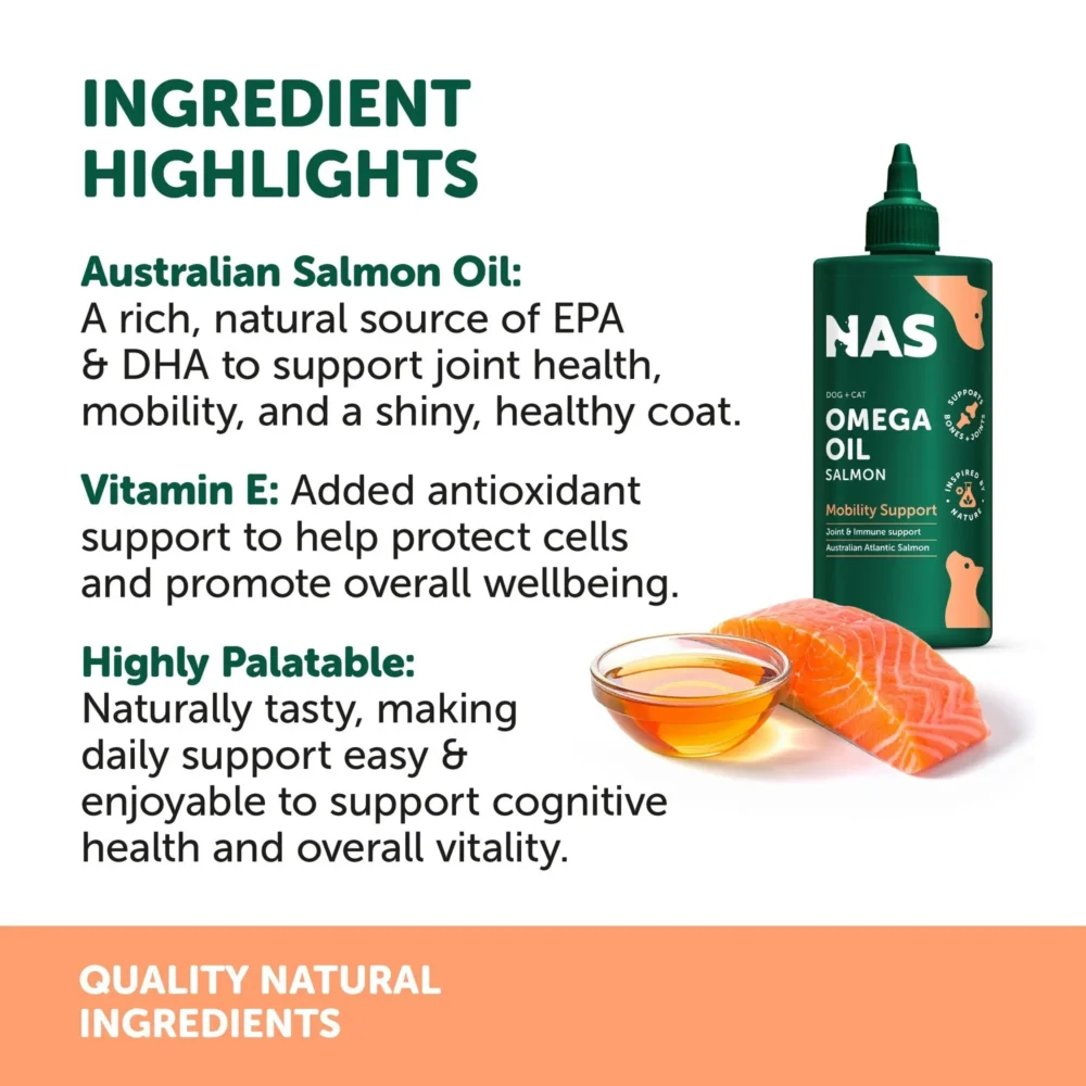Natural Animal Solutions – Omega Oil - Salmon™ - Image 5